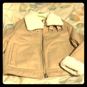 Women’s faux shearling jacket